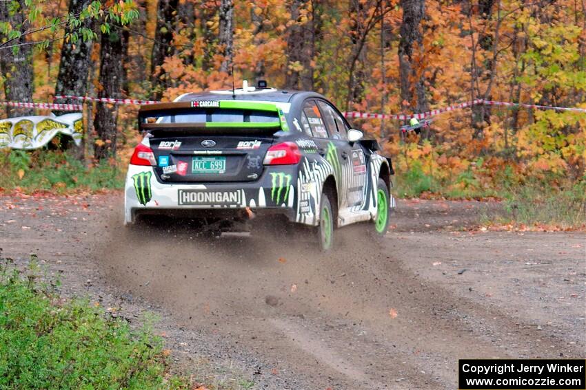 Ken Block / Alex Gelsomino Subaru WRX STi on SS9, Silver-Arvon I.