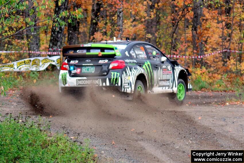 Ken Block / Alex Gelsomino Subaru WRX STi on SS9, Silver-Arvon I.