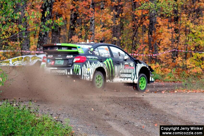 Ken Block / Alex Gelsomino Subaru WRX STi on SS9, Silver-Arvon I.