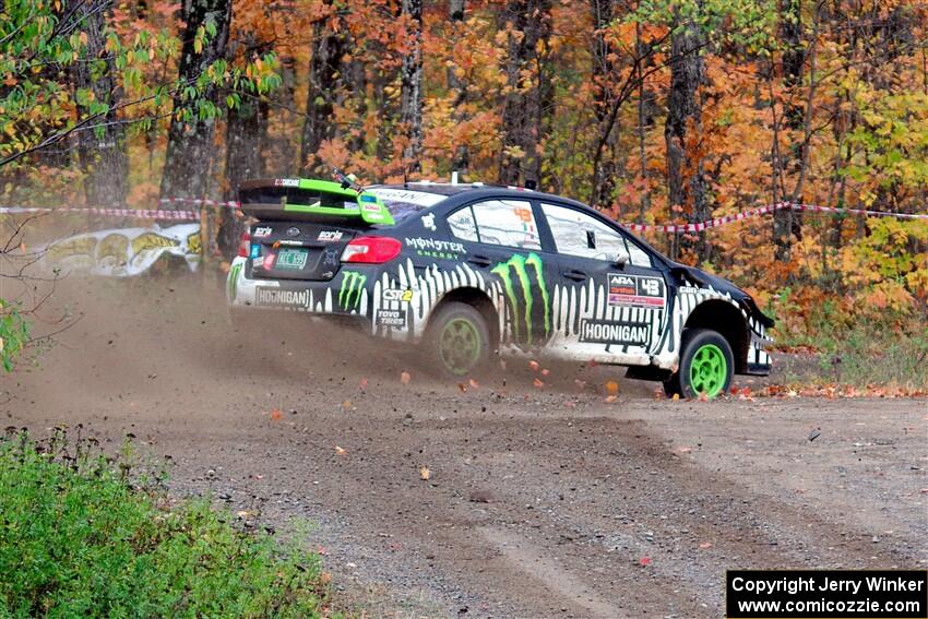 Ken Block / Alex Gelsomino Subaru WRX STi on SS9, Silver-Arvon I.