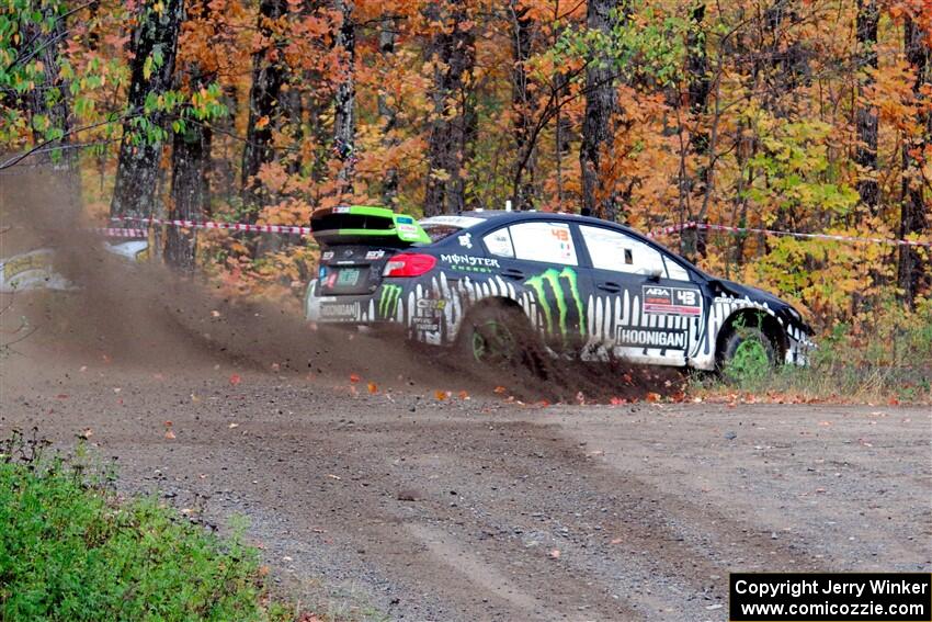 Ken Block / Alex Gelsomino Subaru WRX STi on SS9, Silver-Arvon I.