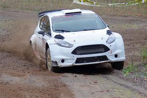 Joseph Burke / Nick Dobbs Ford Fiesta R5 on SS9, Silver-Arvon I.