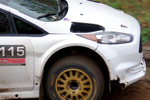 Joseph Burke / Nick Dobbs Ford Fiesta R5 on SS9, Silver-Arvon I.