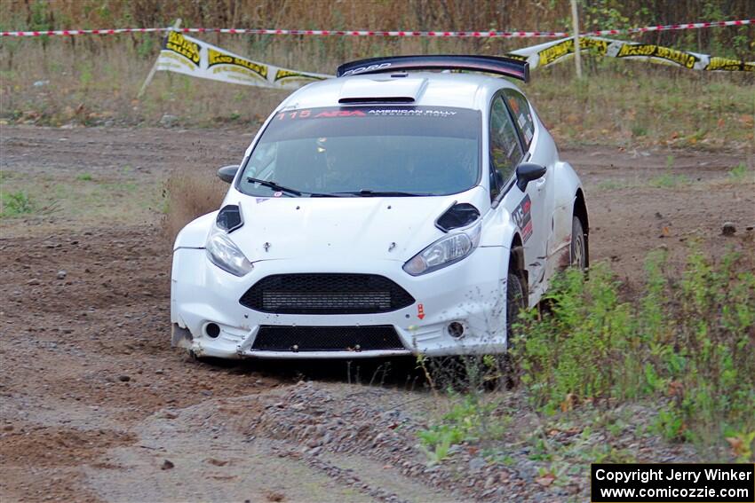 Joseph Burke / Nick Dobbs Ford Fiesta R5 on SS9, Silver-Arvon I.