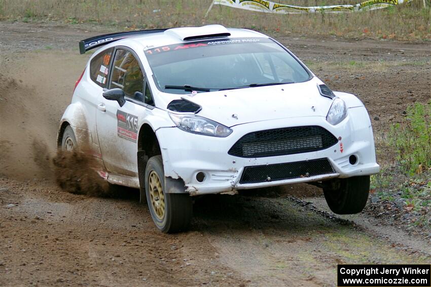 Joseph Burke / Nick Dobbs Ford Fiesta R5 on SS9, Silver-Arvon I.