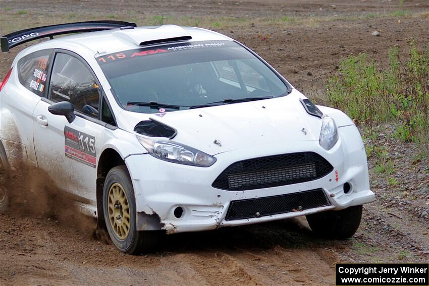 Joseph Burke / Nick Dobbs Ford Fiesta R5 on SS9, Silver-Arvon I.