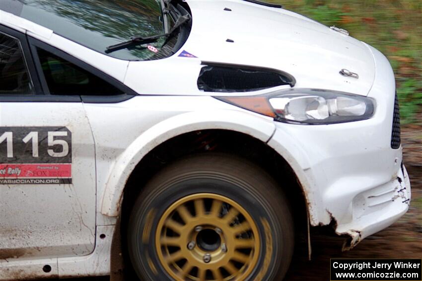 Joseph Burke / Nick Dobbs Ford Fiesta R5 on SS9, Silver-Arvon I.