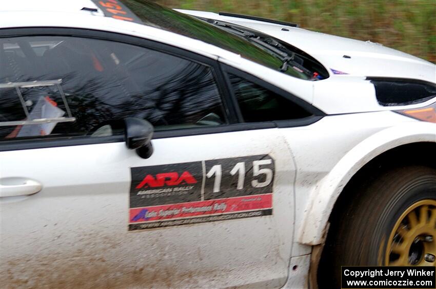 Joseph Burke / Nick Dobbs Ford Fiesta R5 on SS9, Silver-Arvon I.