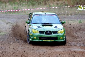 Dave Carapetyan / Ryan Scott Subaru WRX STi on SS9, Silver-Arvon I.