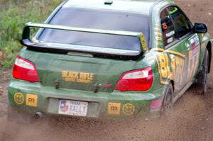 Dave Carapetyan / Ryan Scott Subaru WRX STi on SS9, Silver-Arvon I.