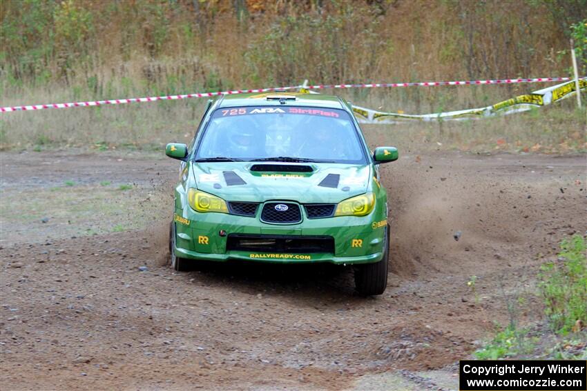 Dave Carapetyan / Ryan Scott Subaru WRX STi on SS9, Silver-Arvon I.