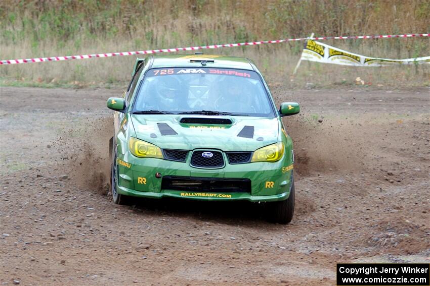 Dave Carapetyan / Ryan Scott Subaru WRX STi on SS9, Silver-Arvon I.