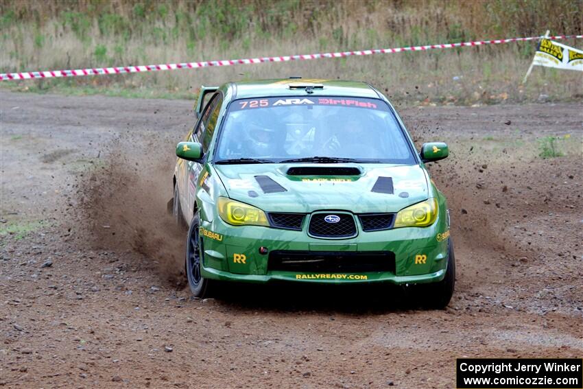 Dave Carapetyan / Ryan Scott Subaru WRX STi on SS9, Silver-Arvon I.