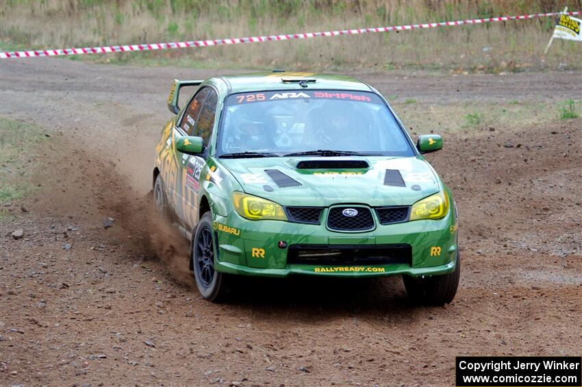 Dave Carapetyan / Ryan Scott Subaru WRX STi on SS9, Silver-Arvon I.