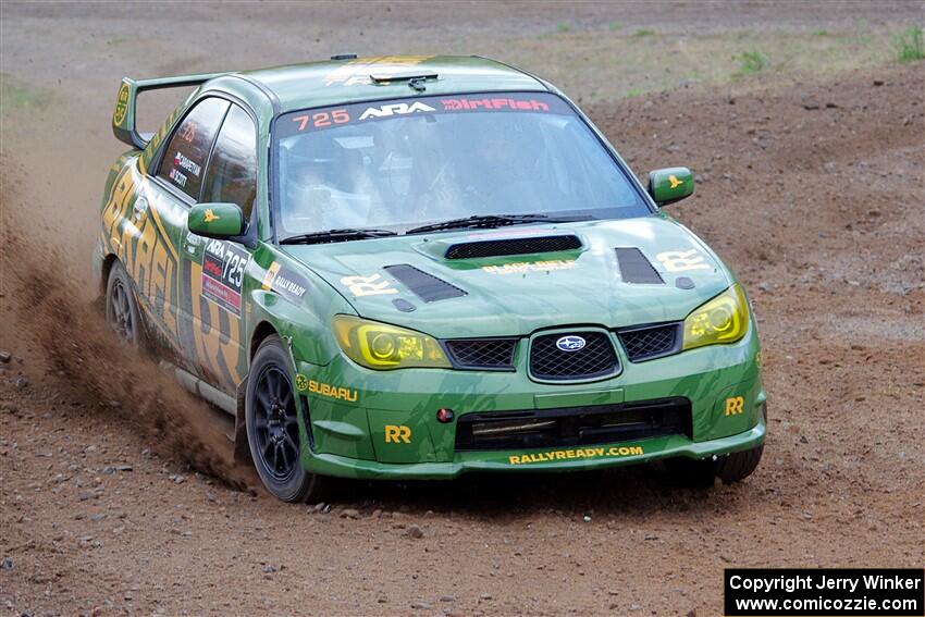 Dave Carapetyan / Ryan Scott Subaru WRX STi on SS9, Silver-Arvon I.