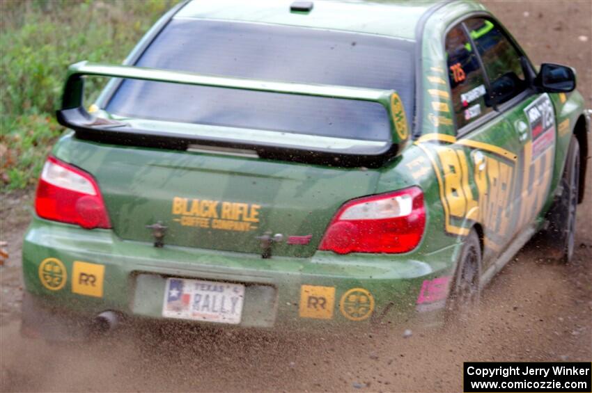 Dave Carapetyan / Ryan Scott Subaru WRX STi on SS9, Silver-Arvon I.