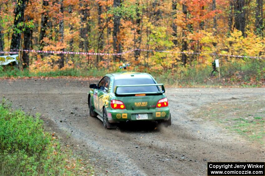 Dave Carapetyan / Ryan Scott Subaru WRX STi on SS9, Silver-Arvon I.