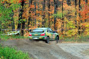 Dave Carapetyan / Ryan Scott Subaru WRX STi on SS9, Silver-Arvon I.