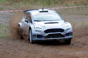 Kyle Tilley / Tim Whitteridge Ford Fiesta R5 on SS9, Silver-Arvon I.