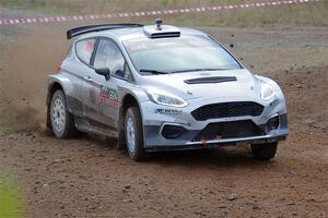 Kyle Tilley / Tim Whitteridge Ford Fiesta R5 on SS9, Silver-Arvon I.