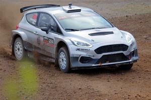 Kyle Tilley / Tim Whitteridge Ford Fiesta R5 on SS9, Silver-Arvon I.