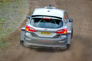 Kyle Tilley / Tim Whitteridge Ford Fiesta R5 on SS9, Silver-Arvon I.