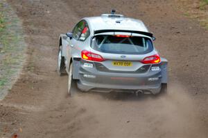 Kyle Tilley / Tim Whitteridge Ford Fiesta R5 on SS9, Silver-Arvon I.