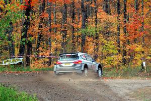 Kyle Tilley / Tim Whitteridge Ford Fiesta R5 on SS9, Silver-Arvon I.