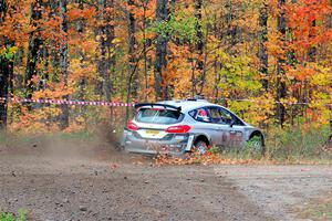 Kyle Tilley / Tim Whitteridge Ford Fiesta R5 on SS9, Silver-Arvon I.