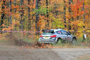 Kyle Tilley / Tim Whitteridge Ford Fiesta R5 on SS9, Silver-Arvon I.