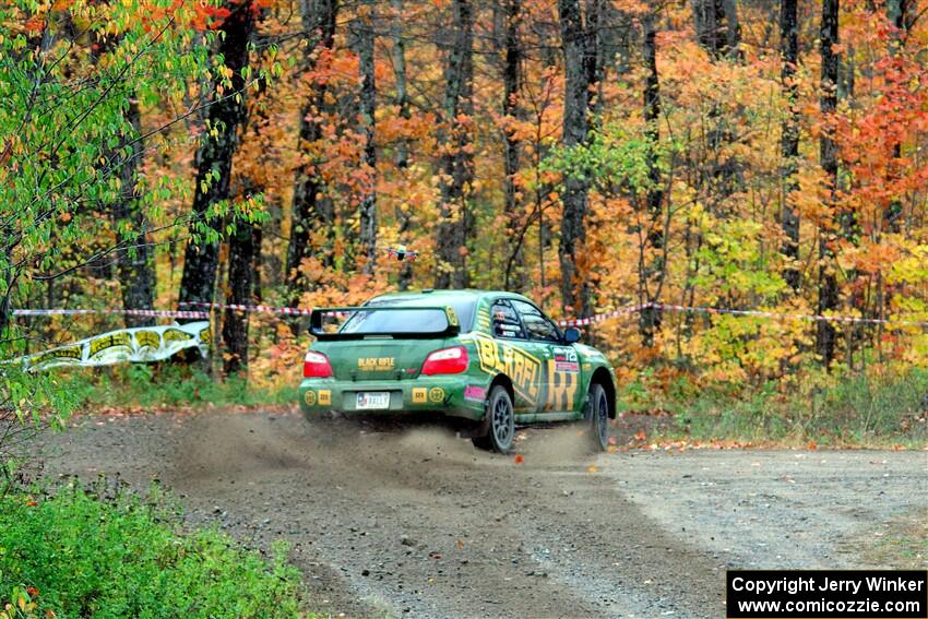 Dave Carapetyan / Ryan Scott Subaru WRX STi on SS9, Silver-Arvon I.