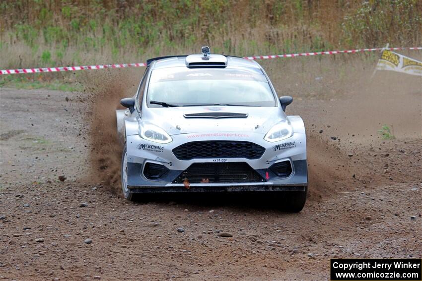 Kyle Tilley / Tim Whitteridge Ford Fiesta R5 on SS9, Silver-Arvon I.