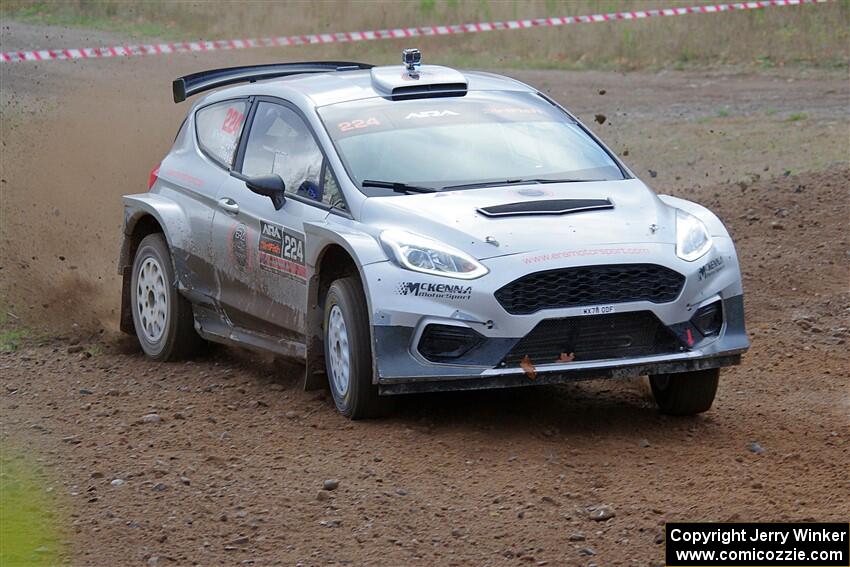 Kyle Tilley / Tim Whitteridge Ford Fiesta R5 on SS9, Silver-Arvon I.