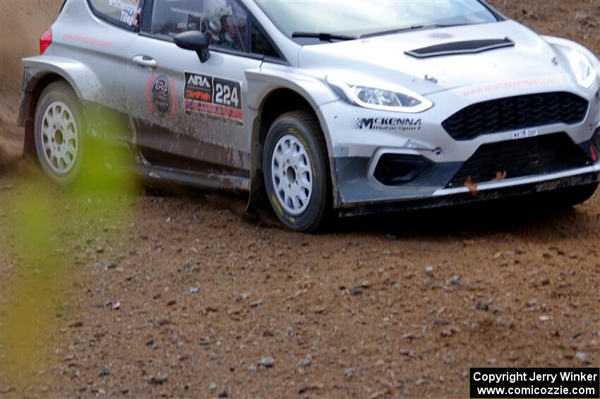 Kyle Tilley / Tim Whitteridge Ford Fiesta R5 on SS9, Silver-Arvon I.