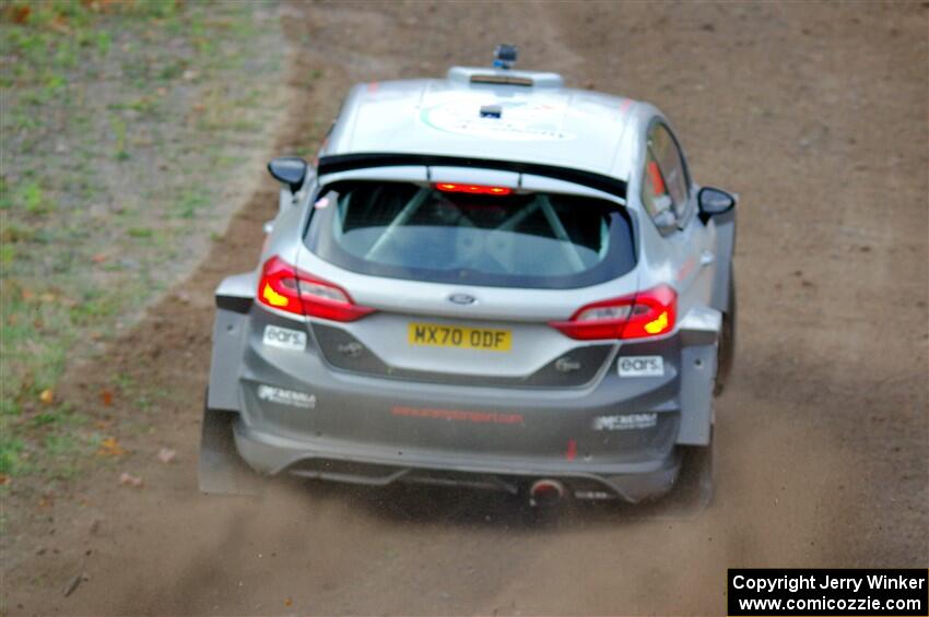 Kyle Tilley / Tim Whitteridge Ford Fiesta R5 on SS9, Silver-Arvon I.