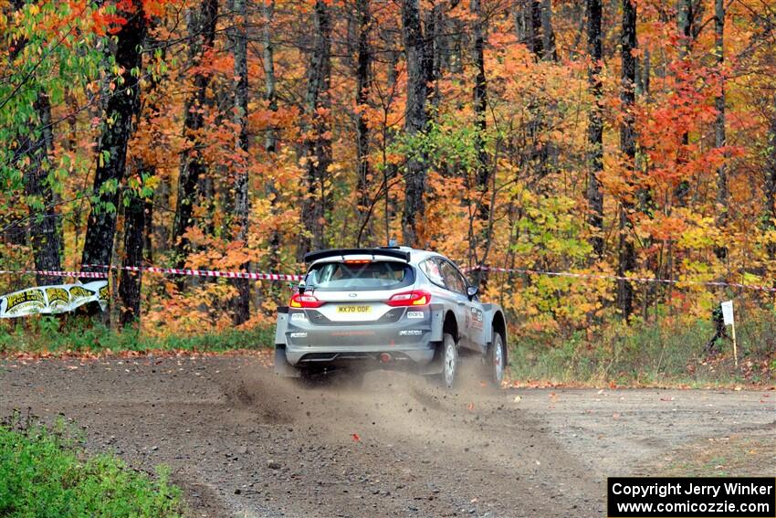 Kyle Tilley / Tim Whitteridge Ford Fiesta R5 on SS9, Silver-Arvon I.