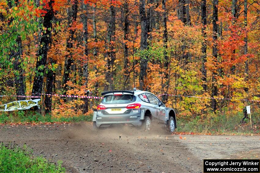 Kyle Tilley / Tim Whitteridge Ford Fiesta R5 on SS9, Silver-Arvon I.