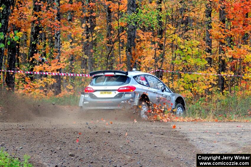 Kyle Tilley / Tim Whitteridge Ford Fiesta R5 on SS9, Silver-Arvon I.