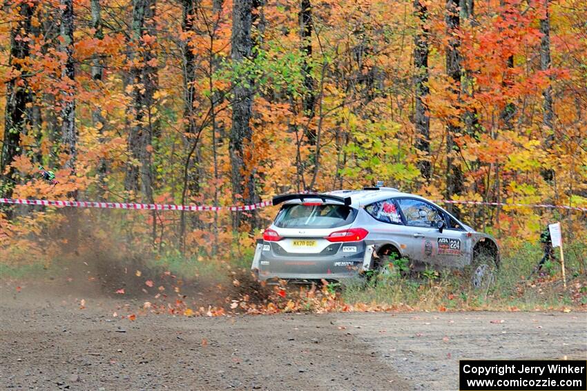 Kyle Tilley / Tim Whitteridge Ford Fiesta R5 on SS9, Silver-Arvon I.