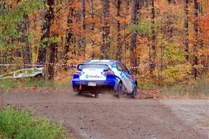 Will Graham / Claudia Barbera-Pullen Mitsubishi Lancer Evo X on SS9, Silver-Arvon I.