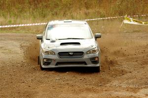 Zach Jacques / Ron Jacques Subaru WRX STi on SS9, Silver-Arvon I.