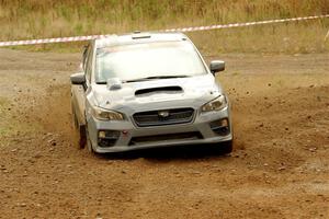 Zach Jacques / Ron Jacques Subaru WRX STi on SS9, Silver-Arvon I.