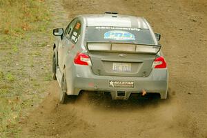 Zach Jacques / Ron Jacques Subaru WRX STi on SS9, Silver-Arvon I.