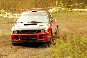 Mark Piatkowski / Aaron Crescenti Subaru Impreza 2.5RS on SS9, Silver-Arvon I.