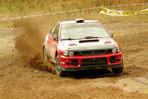 Mark Piatkowski / Aaron Crescenti Subaru Impreza 2.5RS on SS9, Silver-Arvon I.