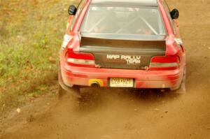 Mark Piatkowski / Aaron Crescenti Subaru Impreza 2.5RS on SS9, Silver-Arvon I.