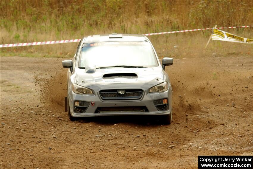 Zach Jacques / Ron Jacques Subaru WRX STi on SS9, Silver-Arvon I.