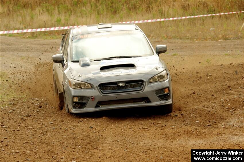 Zach Jacques / Ron Jacques Subaru WRX STi on SS9, Silver-Arvon I.