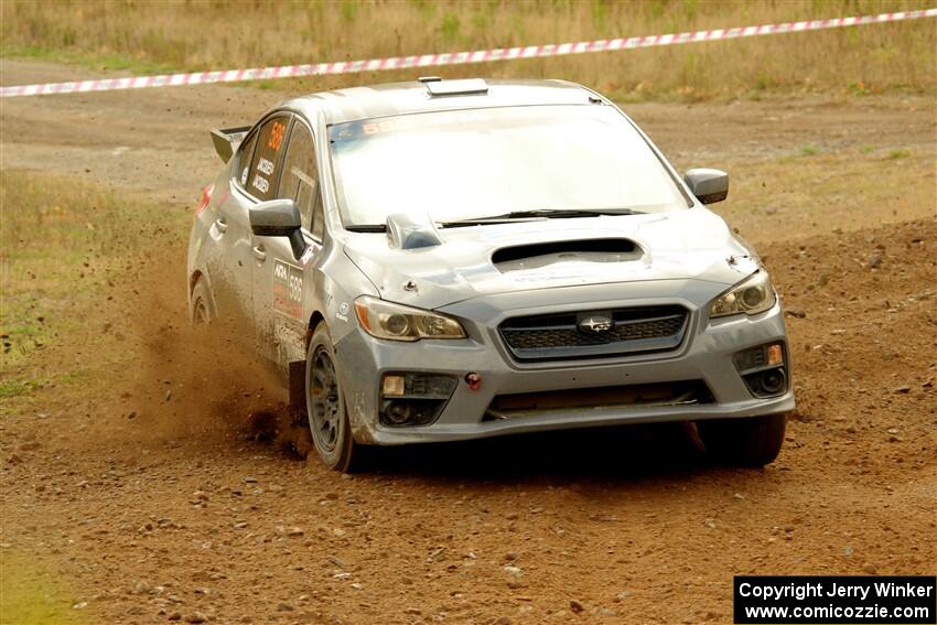 Zach Jacques / Ron Jacques Subaru WRX STi on SS9, Silver-Arvon I.