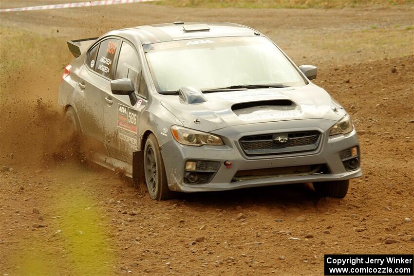 Zach Jacques / Ron Jacques Subaru WRX STi on SS9, Silver-Arvon I.